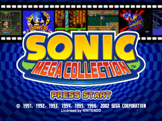 sonic mega collection ps2 iso